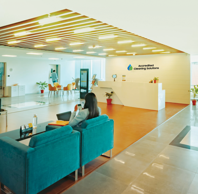 Accredited Cleaning Solutions Workspace